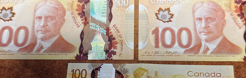 Counterfeit notes rising in Greater Toronto Area
