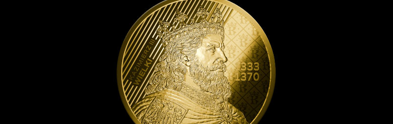 The last Piast immortalised in gold by Mennica Polska