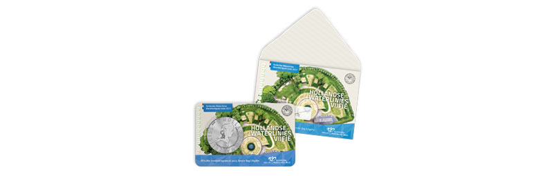 Definitive mintage of the Dutch Water Defence Lines 5 Euro First Day Issue has been revealed