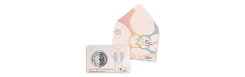 Definitive mintage of the 25 years equal marriage 5 Euro First Day Issue has been revealed