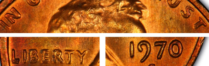 Lincoln Cent Rarities - The 1970-S Large Date Doubled Die Obverse