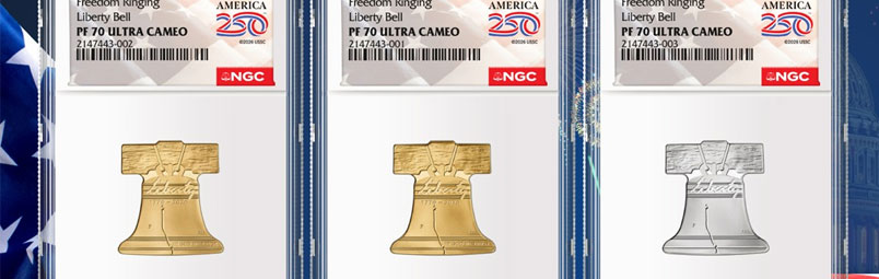 NGC Special Labels and Designations for the 1776-2026 Liberty Bell Coins and Medal