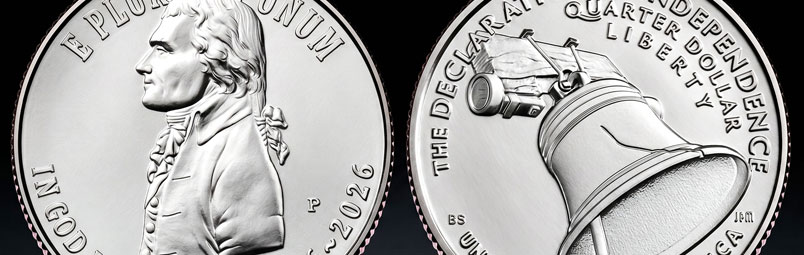 1776-2026 Semiquincentennial Declaration of Independence Quarter Enters Circulation