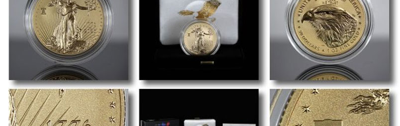 1776-2026 Enhanced Uncirculated Gold Eagle Shown in Photos