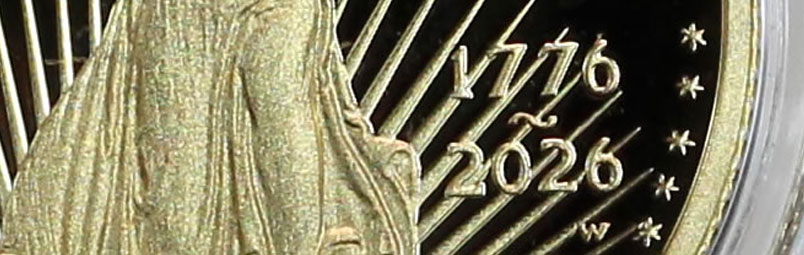 1776-2026 Gold Coins Lead as Prices Ease