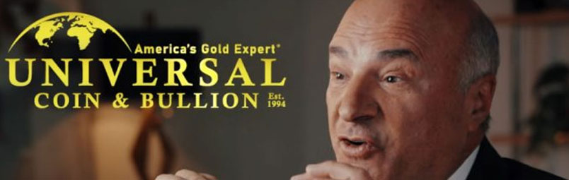 Kevin O’Leary Stars in New Universal Coin & Bullion Promotion