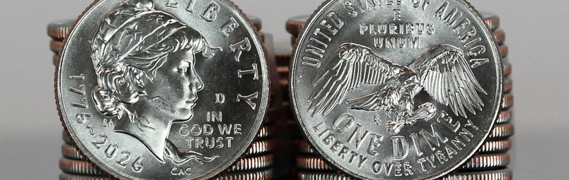 US Mint Sales: 1776-2026 Dime Debuts on Top